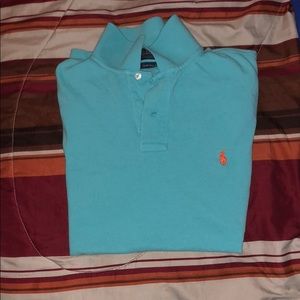 Light Blue Ralph Lauren Polo - Medium